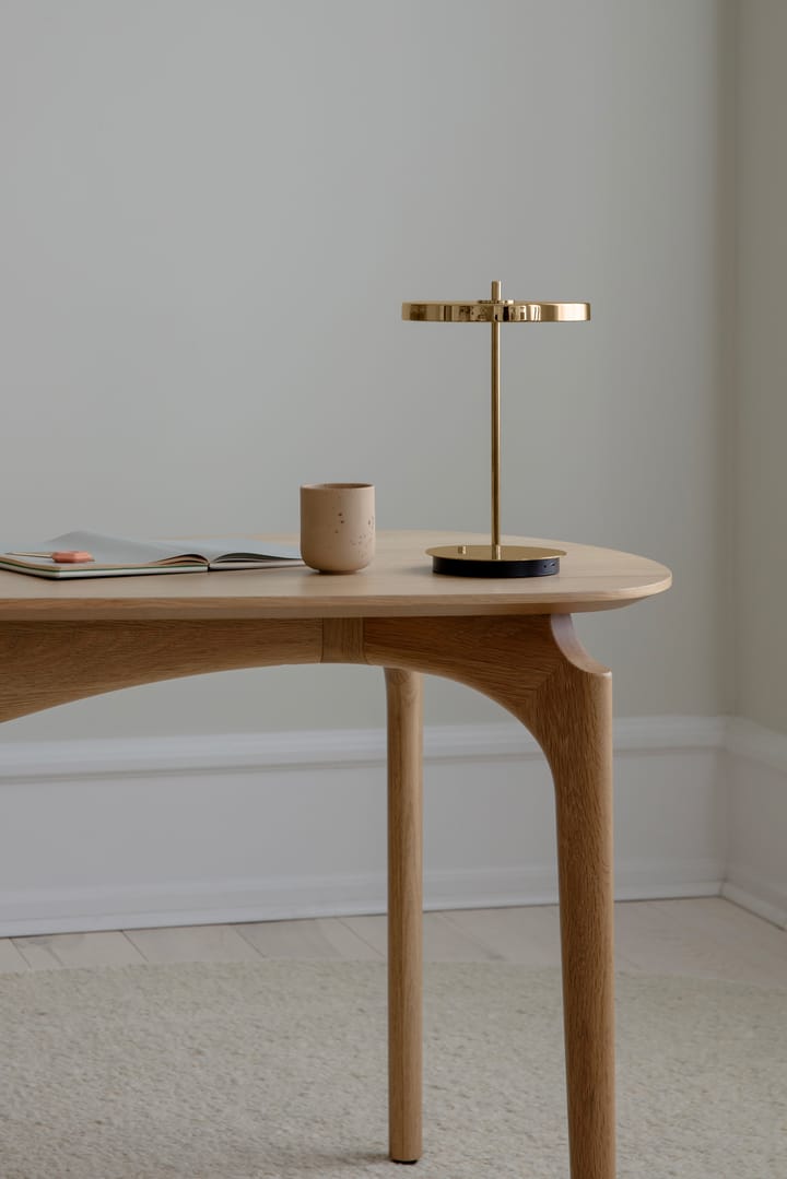Lampa stołowa Asteria Move, Polished brass Umage
