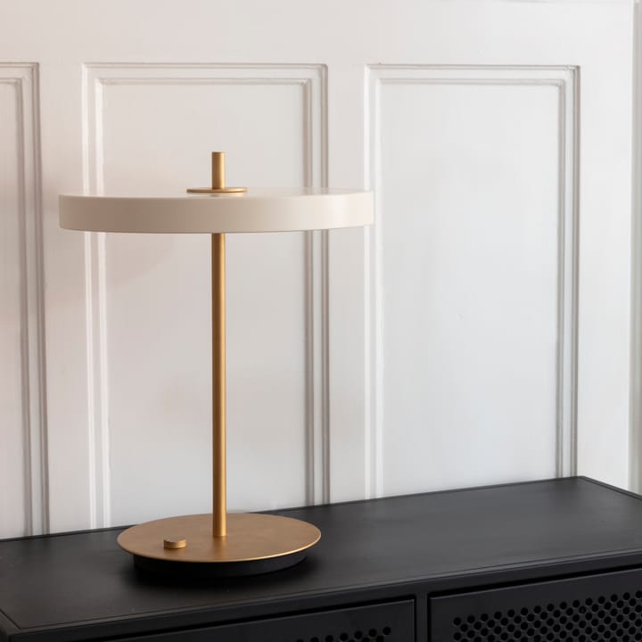 Lampa stołowa Asteria, Pearl white Umage
