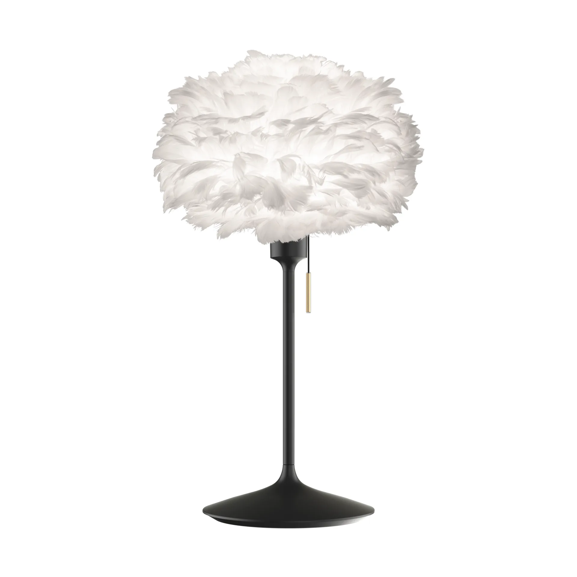 Lampa stołowa Eos mini, Biały-czarny Umage