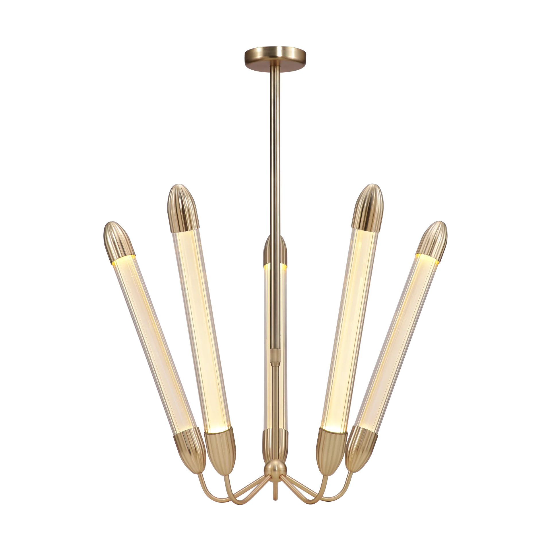 Lampa sufitowa Lemon Squeeze Penta lampa long, Plated brass Umage