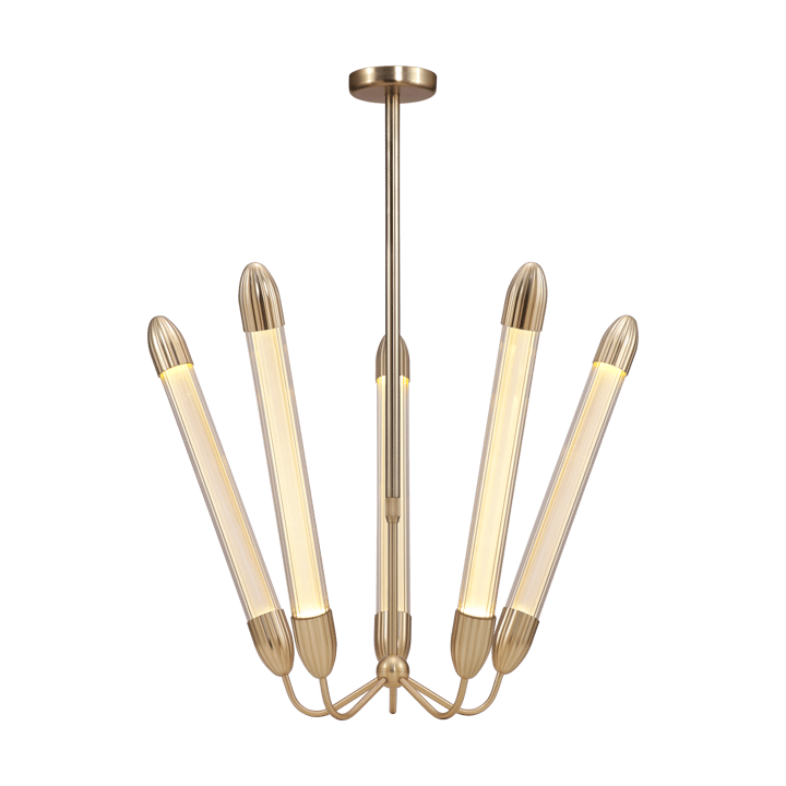 Lampa sufitowa Lemon Squeeze Penta lampa long - Plated brass - Umage