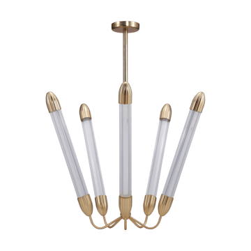 Lampa sufitowa Lemon Squeeze Penta lampa long - Plated brass - Umage
