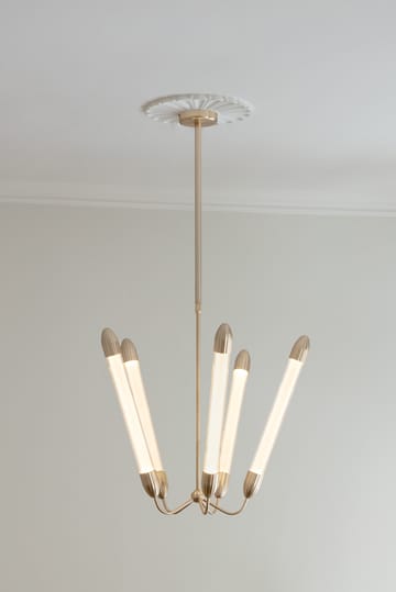 Lampa sufitowa Lemon Squeeze Penta lampa long - Plated brass - Umage