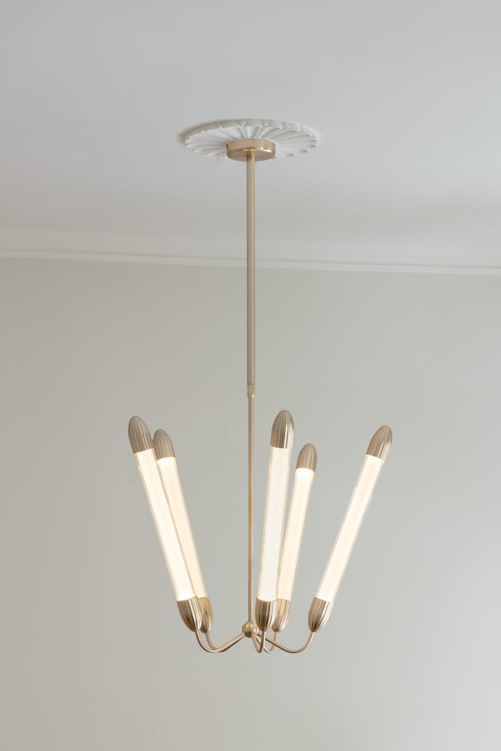 Lampa sufitowa Lemon Squeeze Penta lampa long, Plated brass Umage