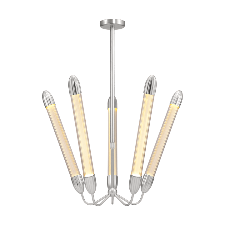 Lampa sufitowa Lemon Squeeze Penta lampa long - Polished steel - Umage
