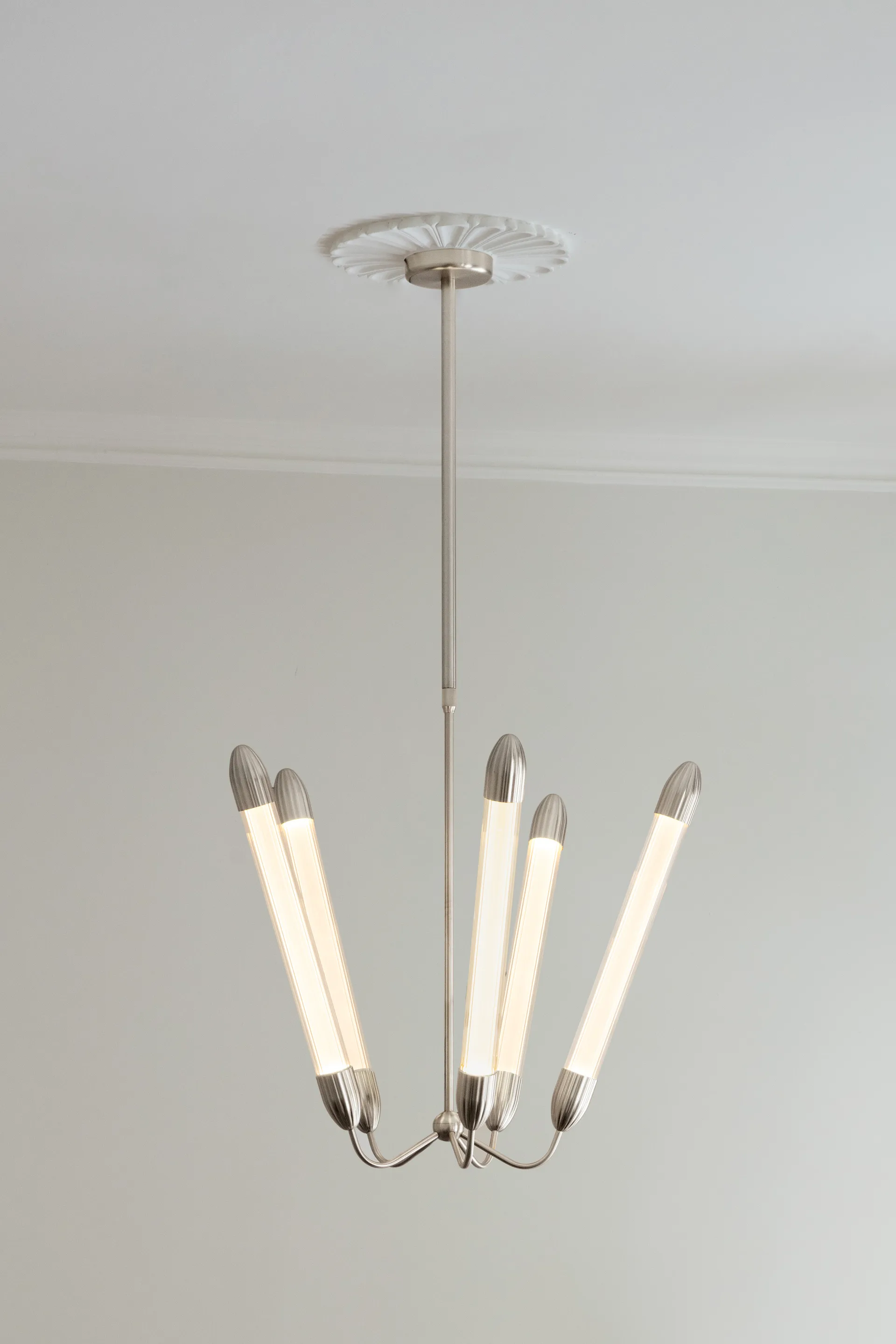 Lampa sufitowa Lemon Squeeze Penta lampa long, Polished steel Umage