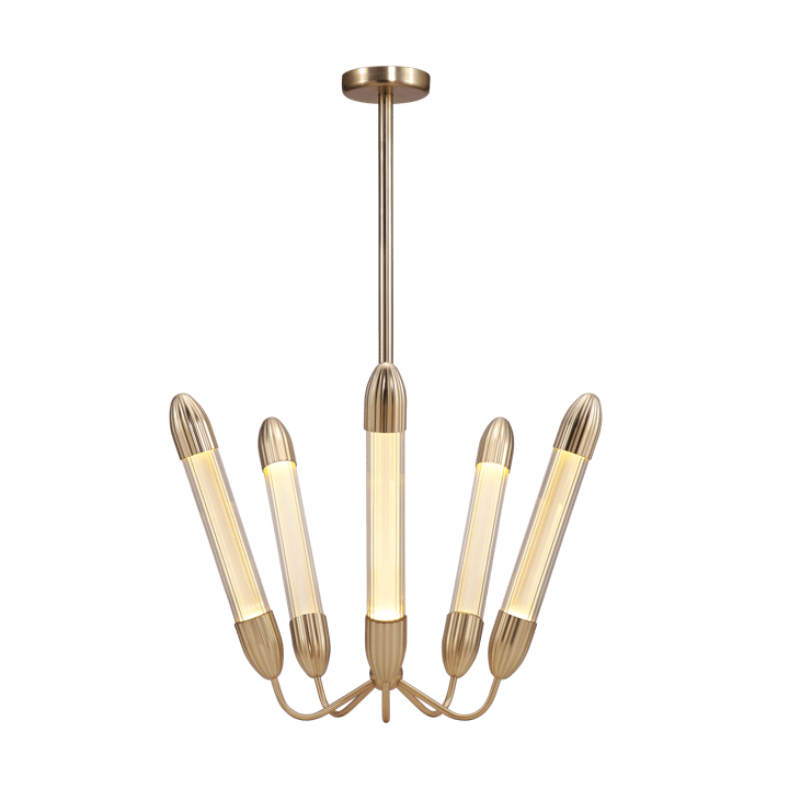 Lampa sufitowa Lemon Squeeze Penta lampa short - Plated brass - Umage
