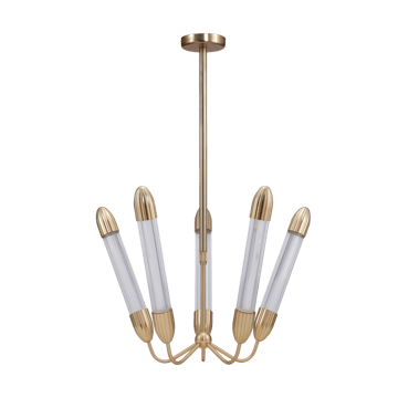 Lampa sufitowa Lemon Squeeze Penta lampa short - Plated brass - Umage