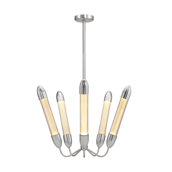 Lampa sufitowa Lemon Squeeze Penta lampa short - Polished steel - Umage