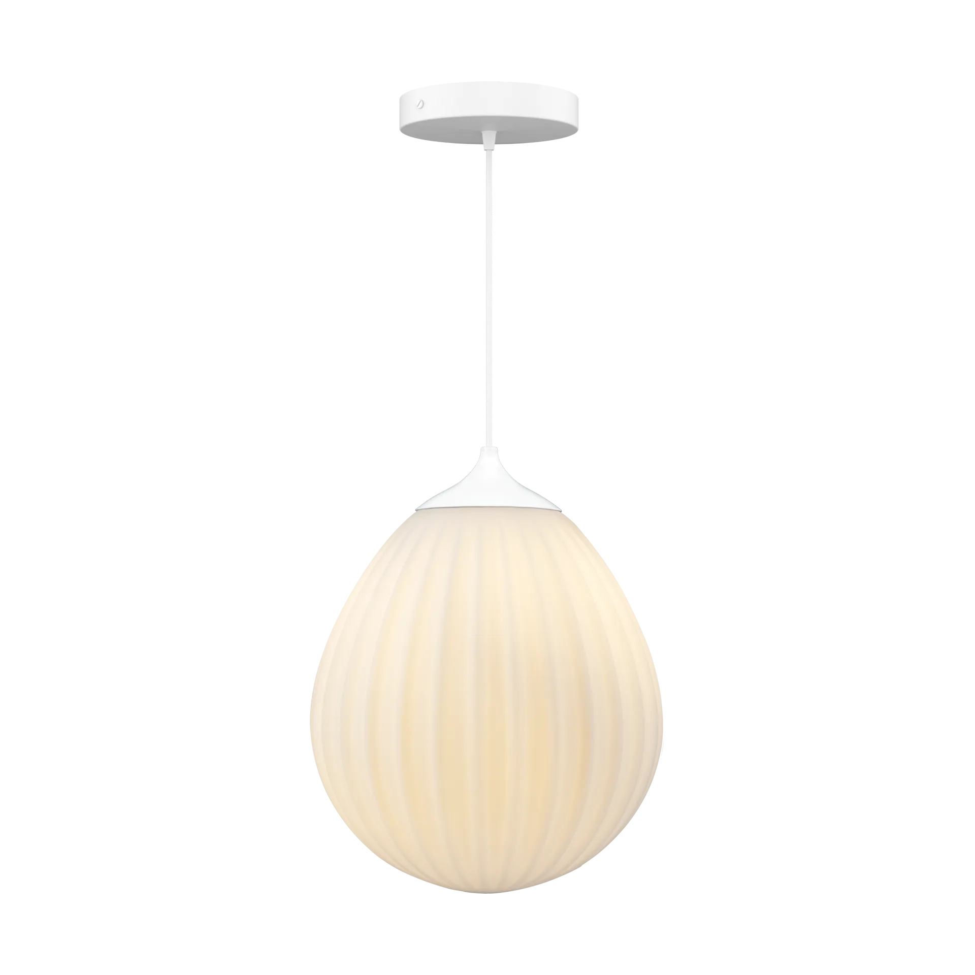 Lampa wisząca Around The World średnia, Biały Umage