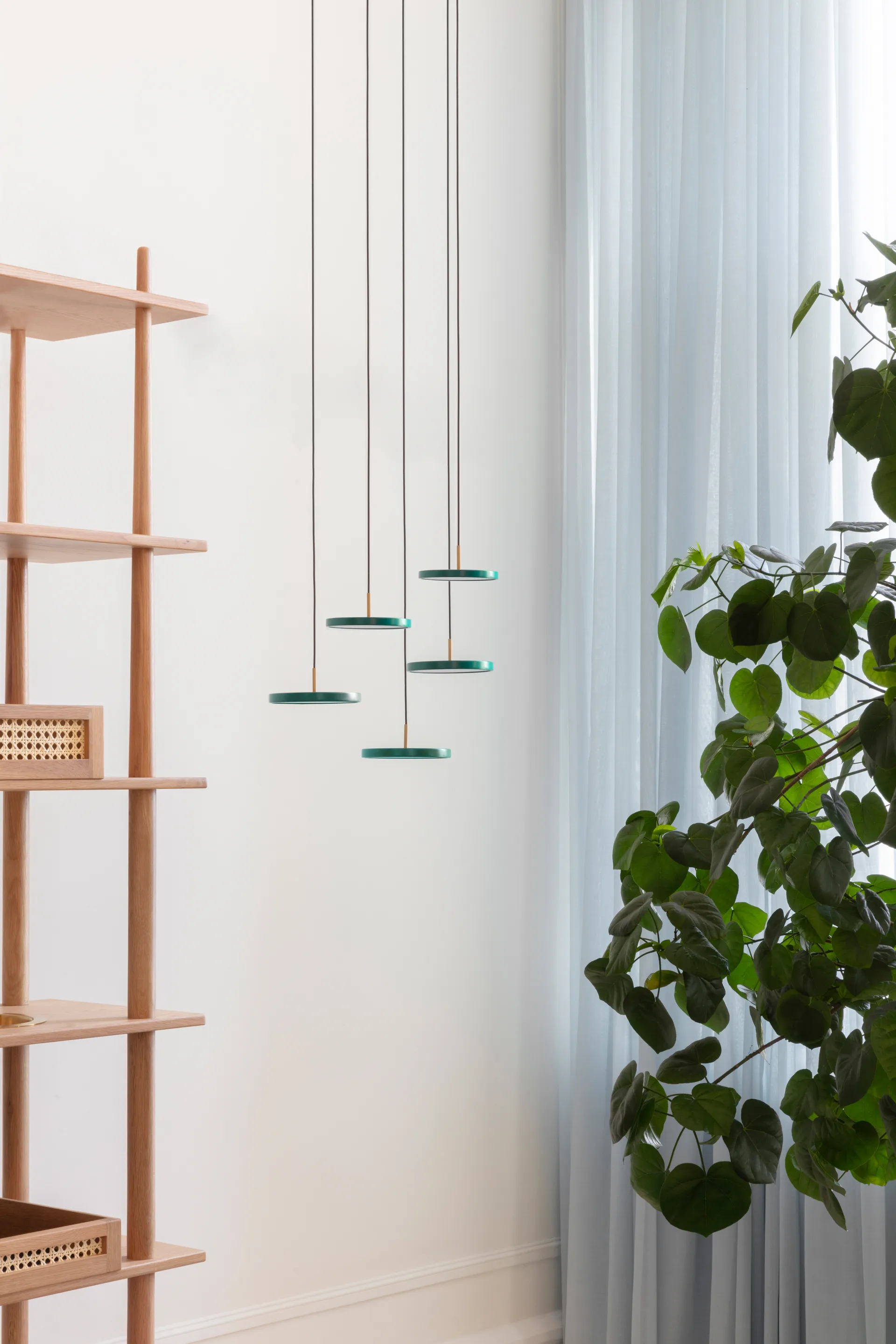 Lampa wisząca Asteria Micro, Forest Green Umage