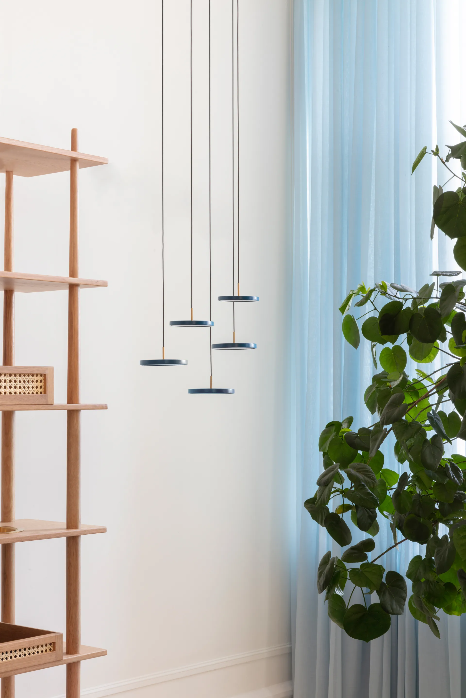 Lampa wisząca Asteria Micro, Petrol Blue Umage