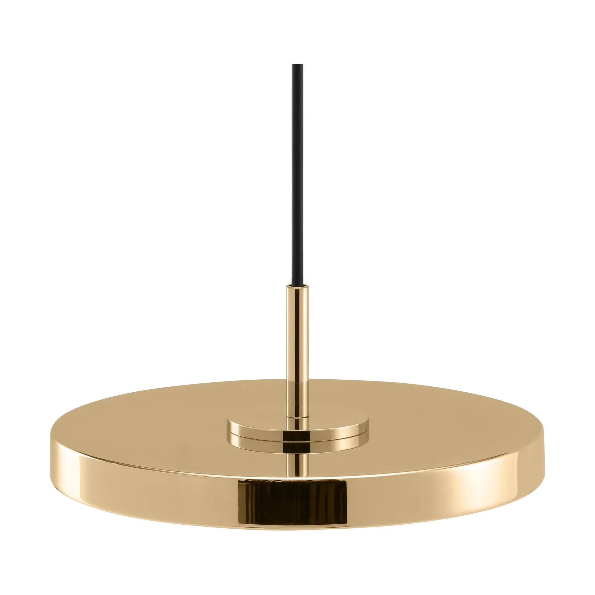 Lampa wisząca Asteria Micro, Polerowany mosiądz Umage
