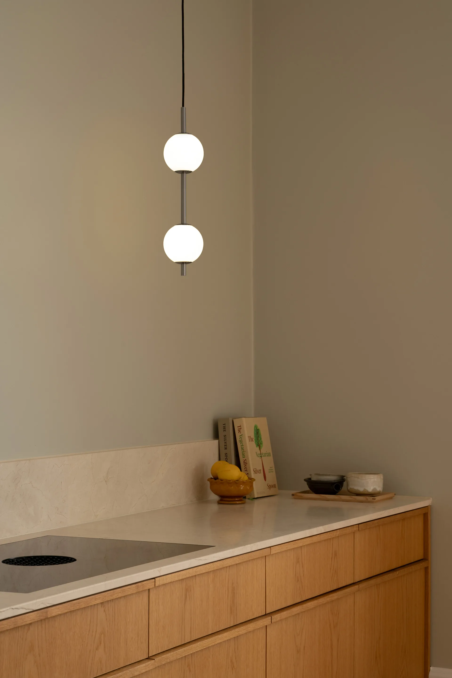 Lampa wisząca Audrey 2, Stal Umage
