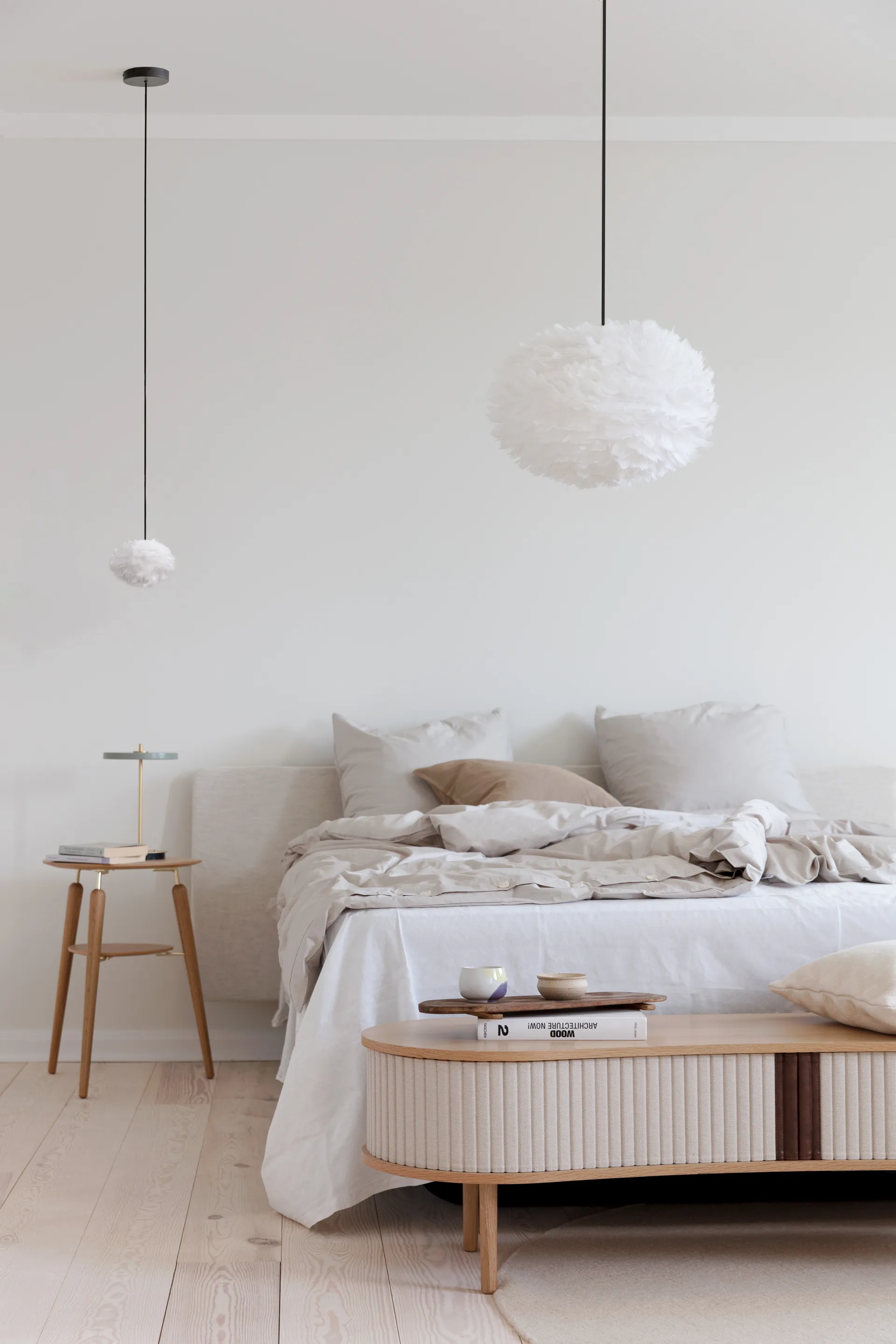 Lampa wisząca Eos Nano, Biały, cluster 1 Umage
