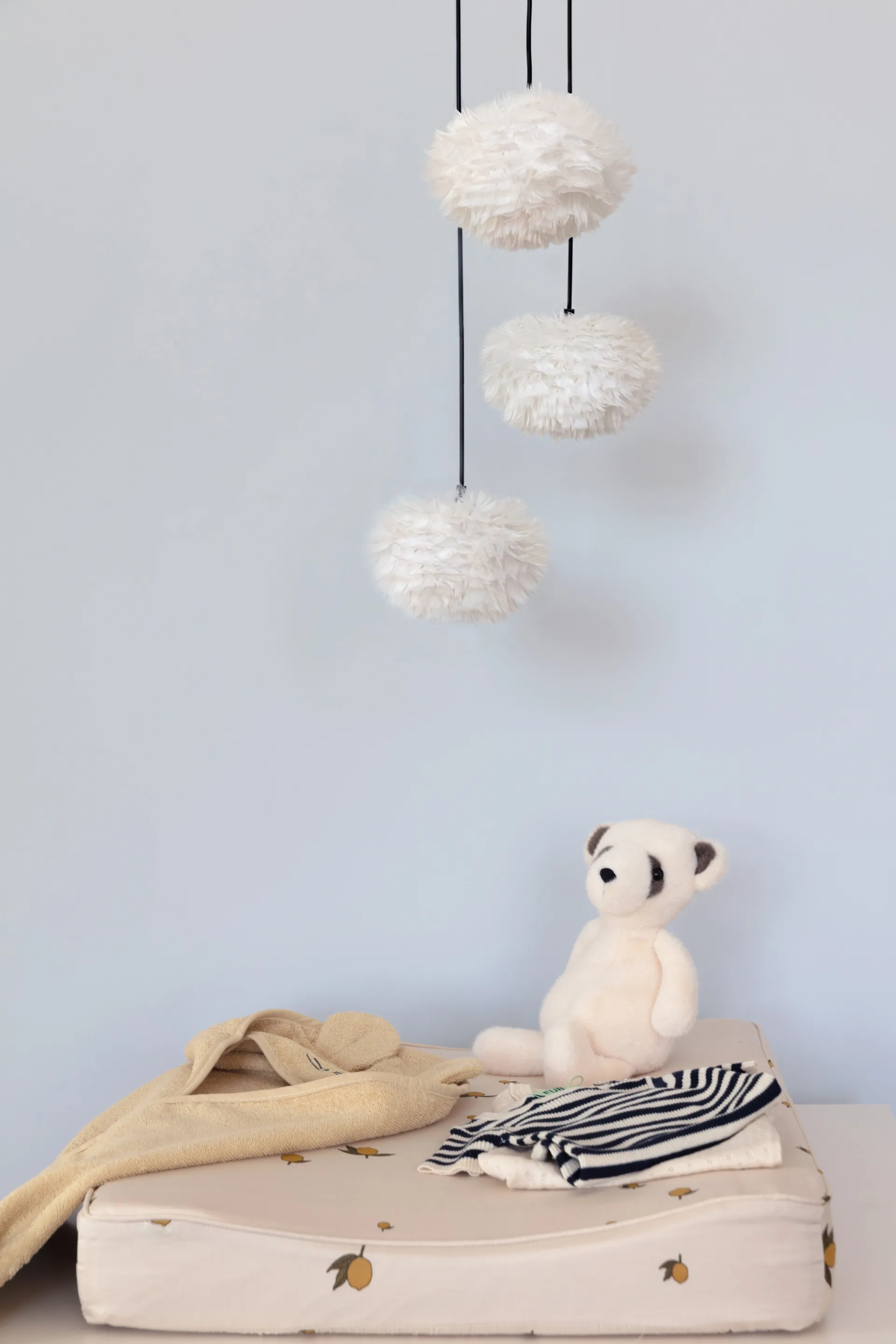 Lampa wisząca Eos Nano, Biały, cluster 3 Umage