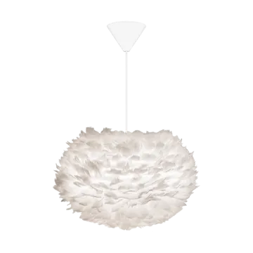 Lampa wisząca Eos średnia biała - Umage