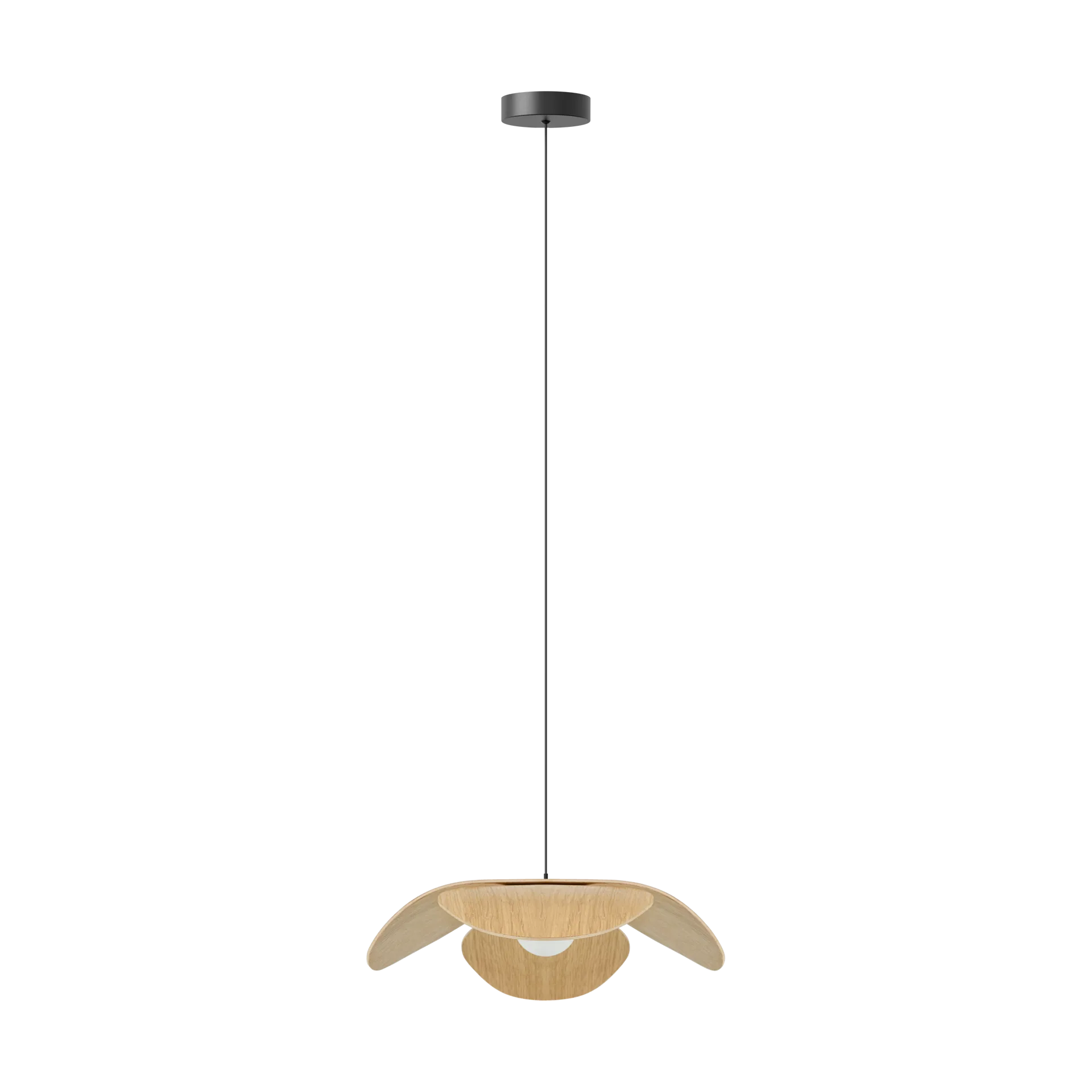 Lampa wisząca Forget Me Not średnia, Dąb Umage