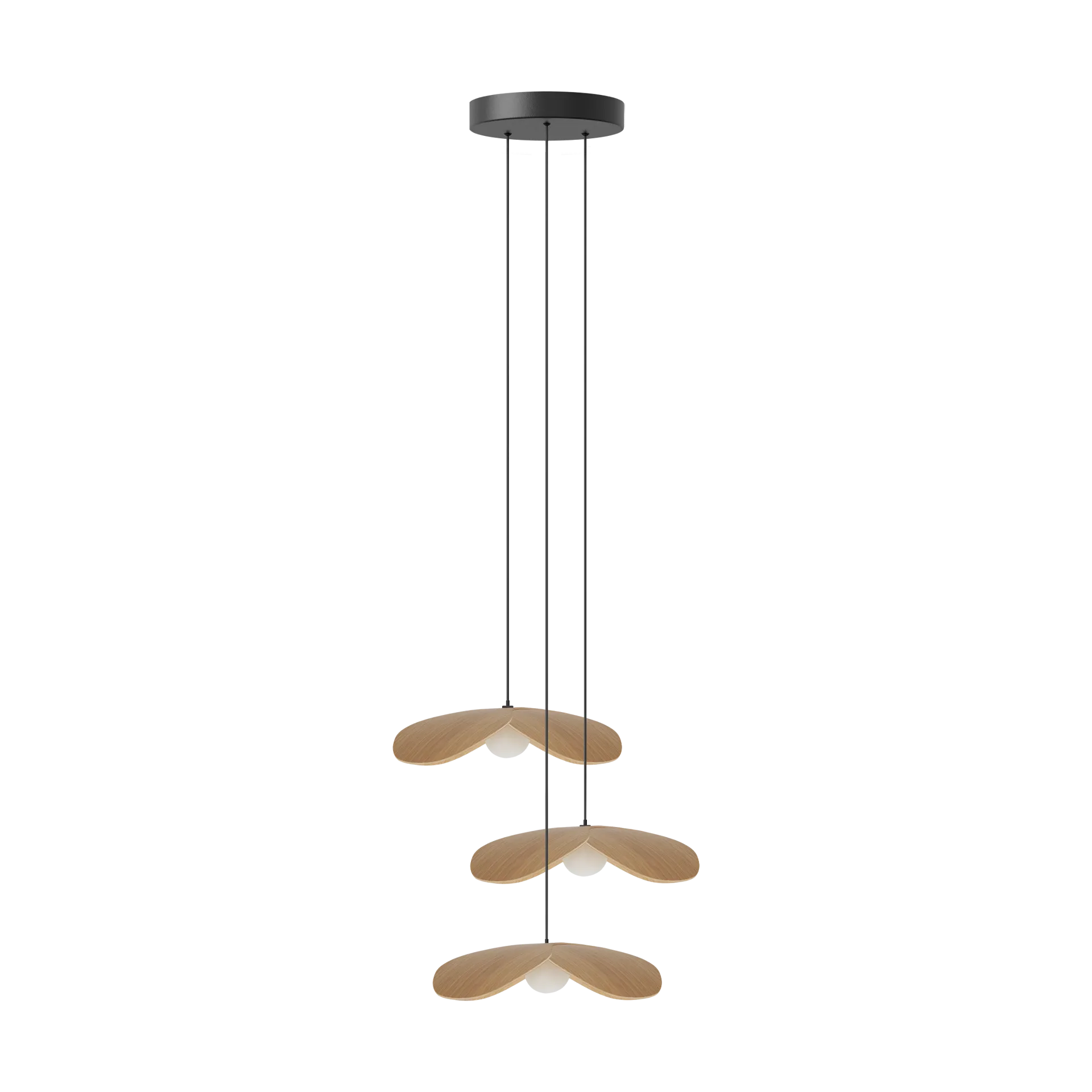 Lampa wisząca Forget Me Not średnia, Klastrowy dąb 3 Umage