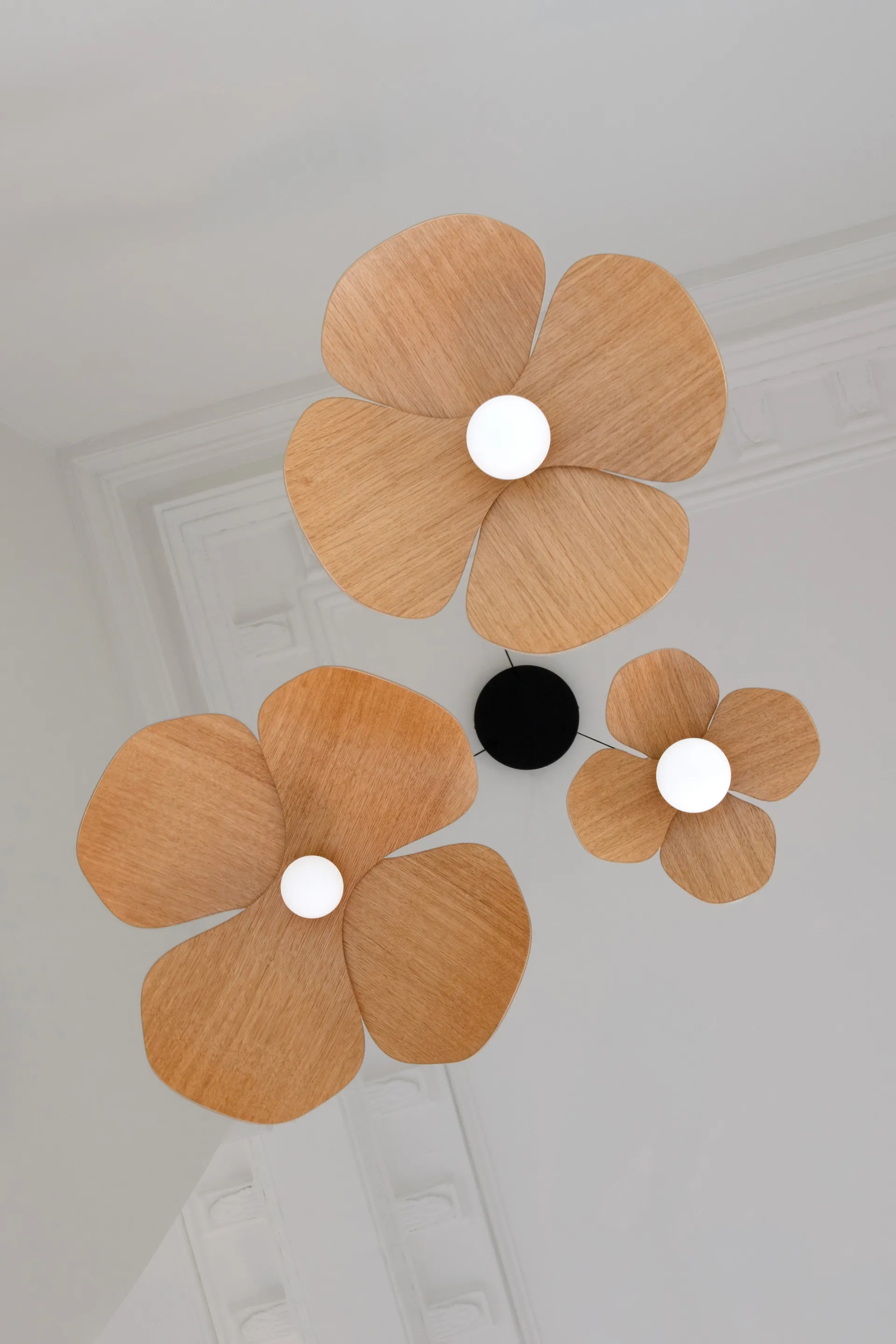 Lampa wisząca Forget Me Not średnia, Klastrowy dąb 3 Umage