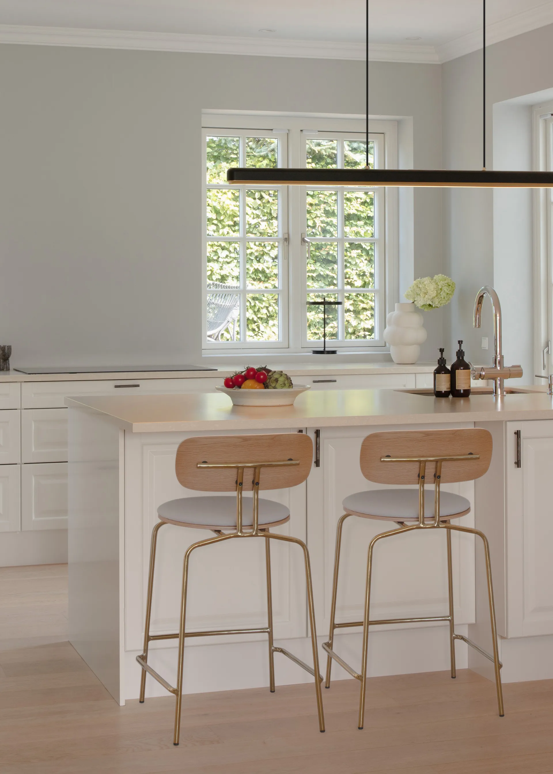 Lampa wisząca Hazel Branch 1,5m, Black-brass Umage