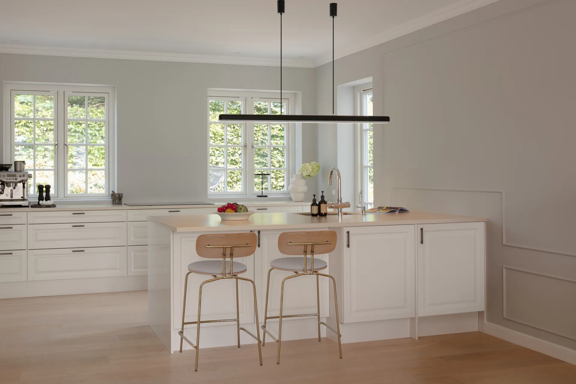 Lampa wisząca Hazel Branch 1,5m, Black-steel Umage