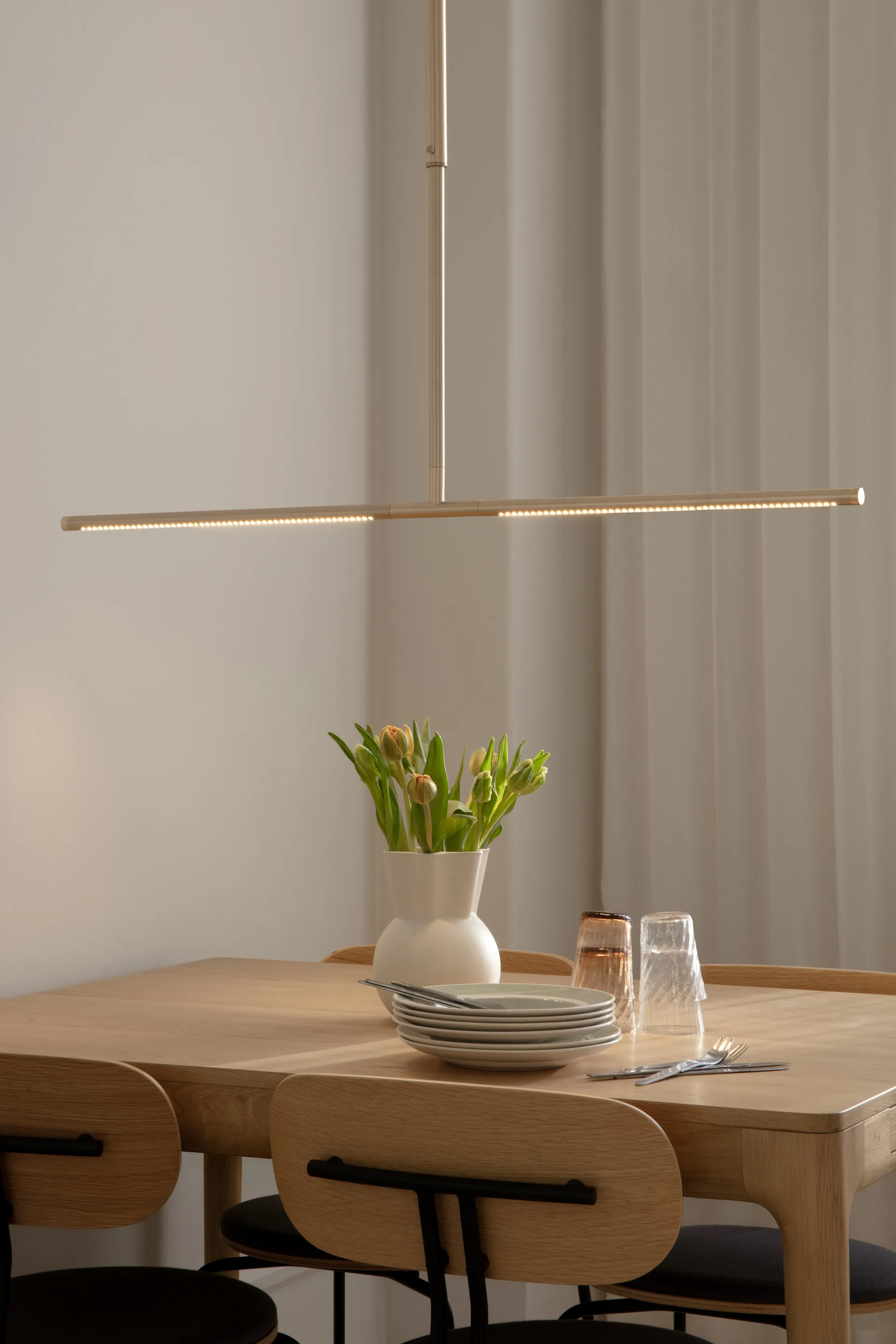 Lampa wisząca Omni duża, Mosiądz Umage