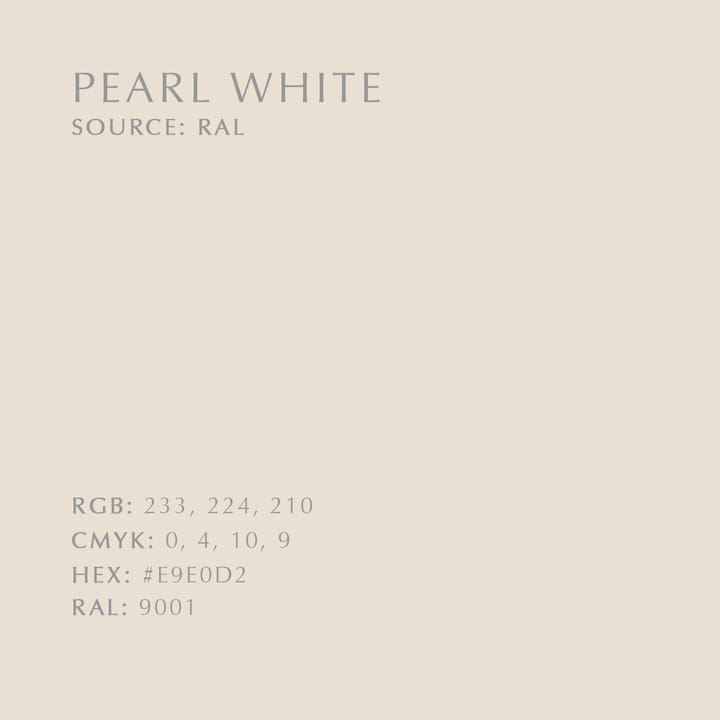 Plafon Asteria Up, Medium, Pearl white Umage