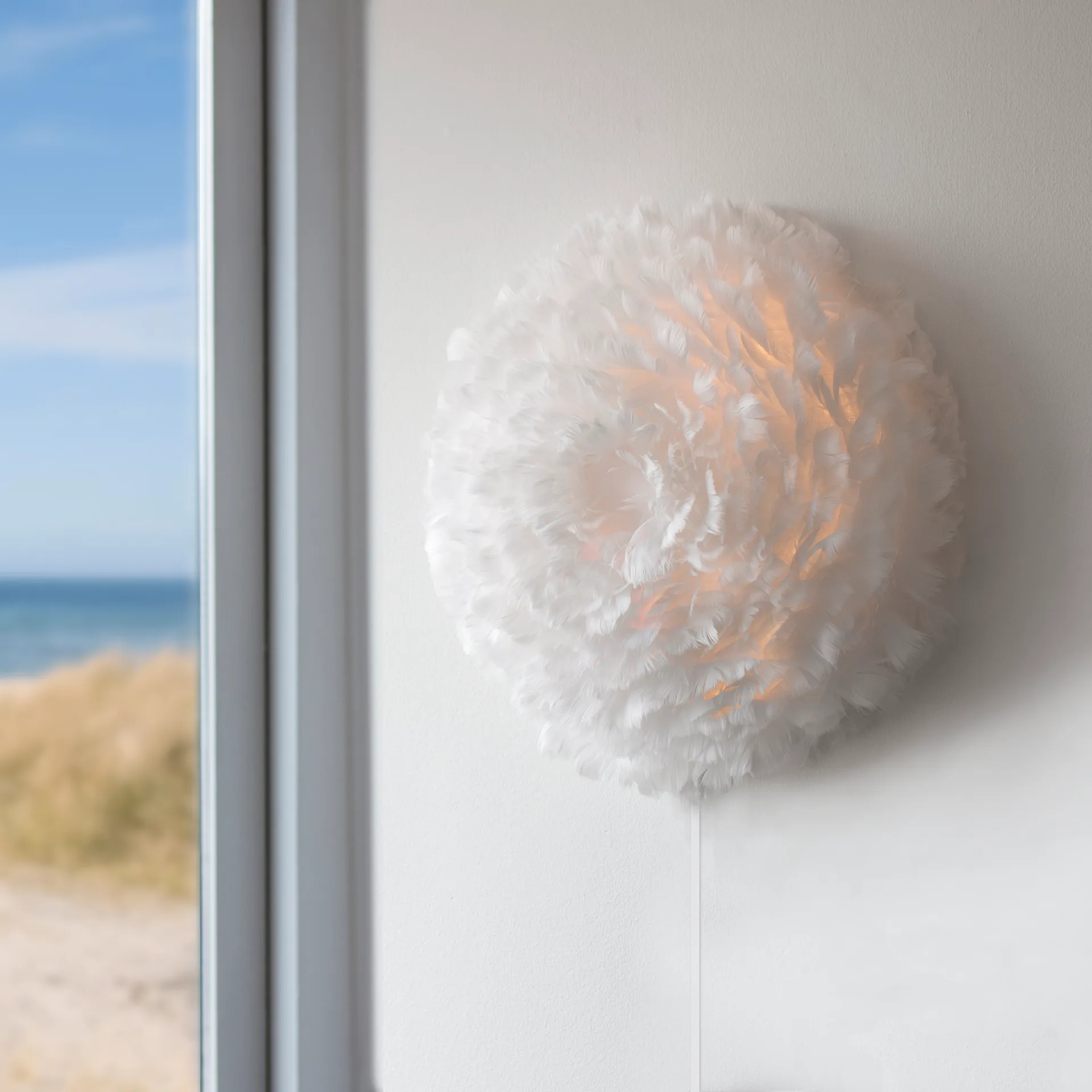 Plafon Eos Up biały, 40 cm Umage