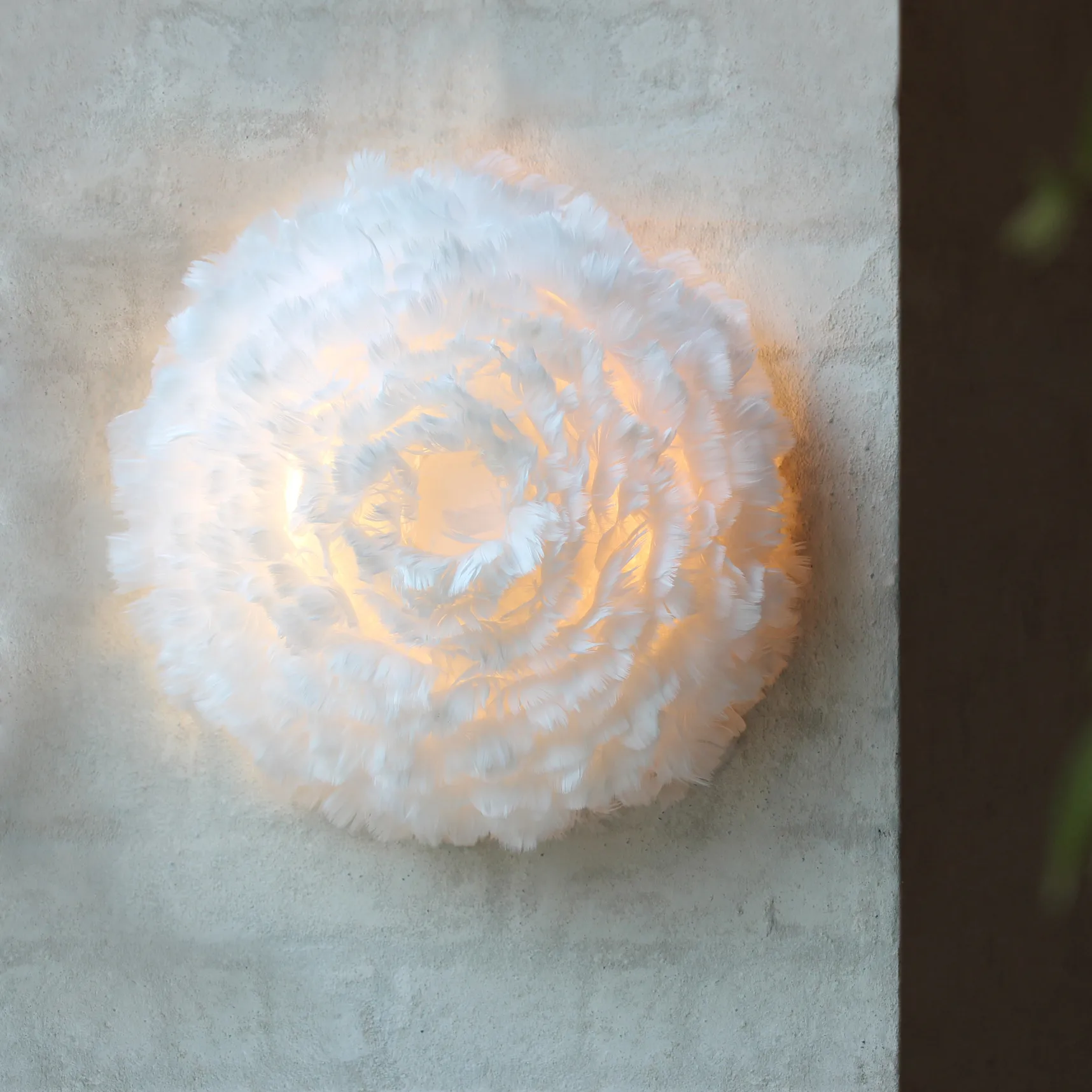 Plafon Eos Up biały, 40 cm Umage