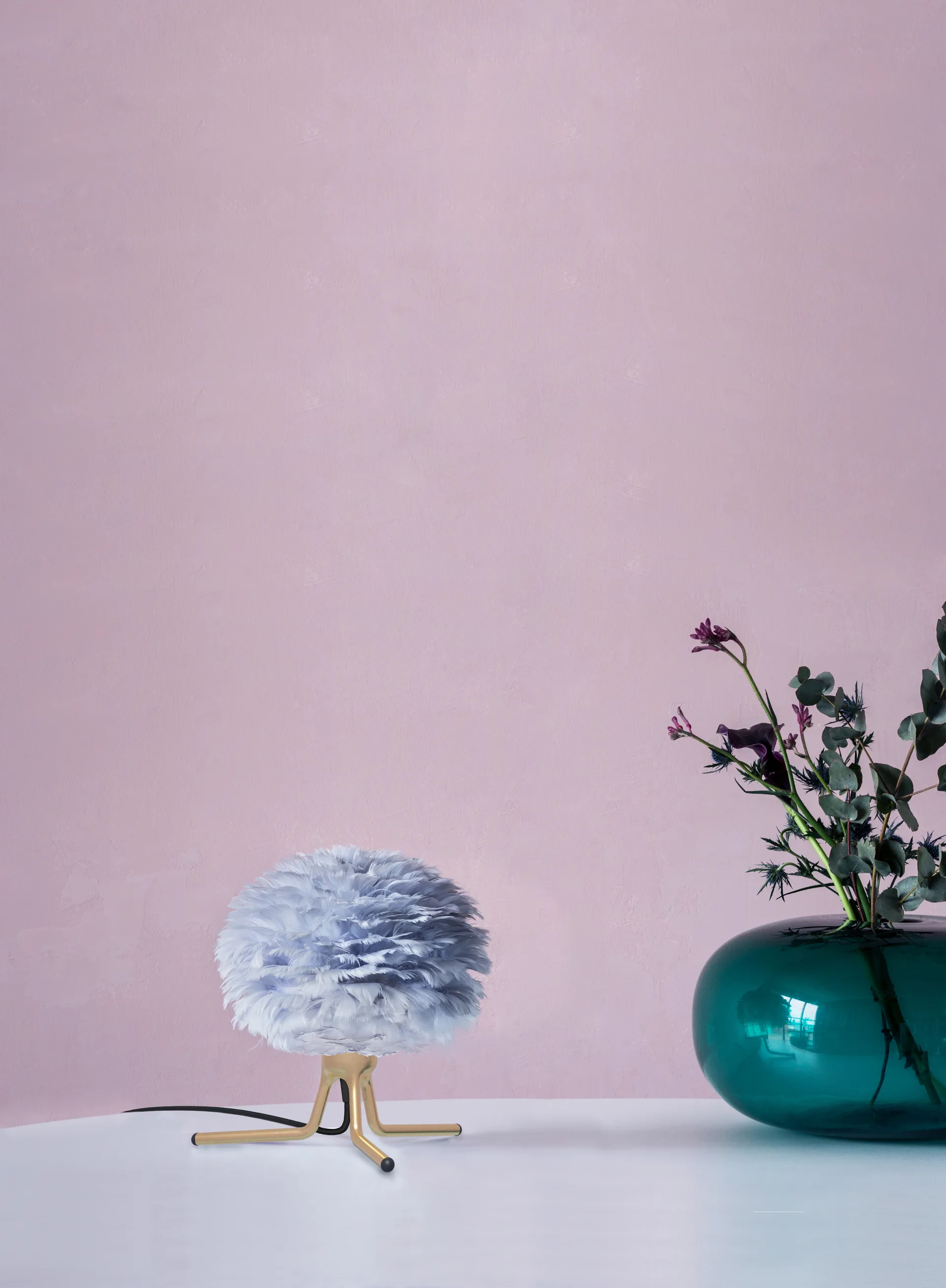 Podstawa lampy Tripod Base, Obudowa z mosiądzu Umage