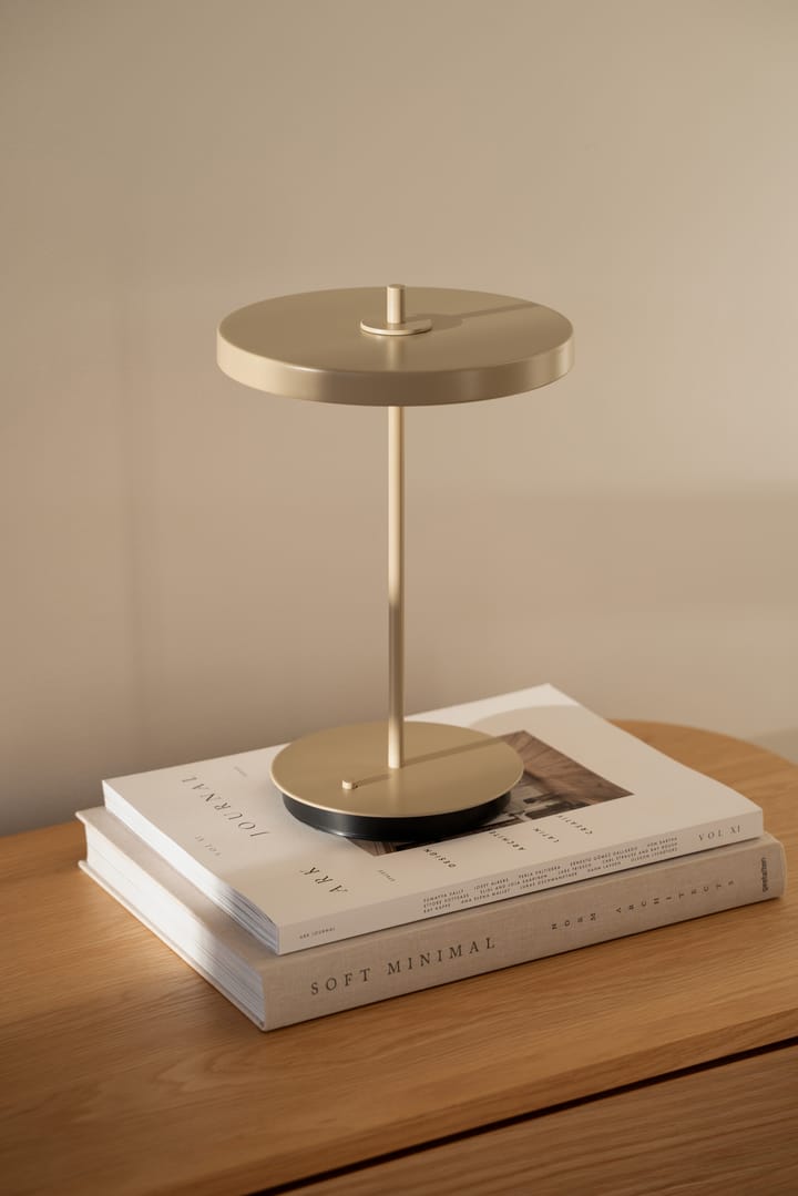 Przenośna lampa stołowa Asteria Move, Monochrome-clay Umage