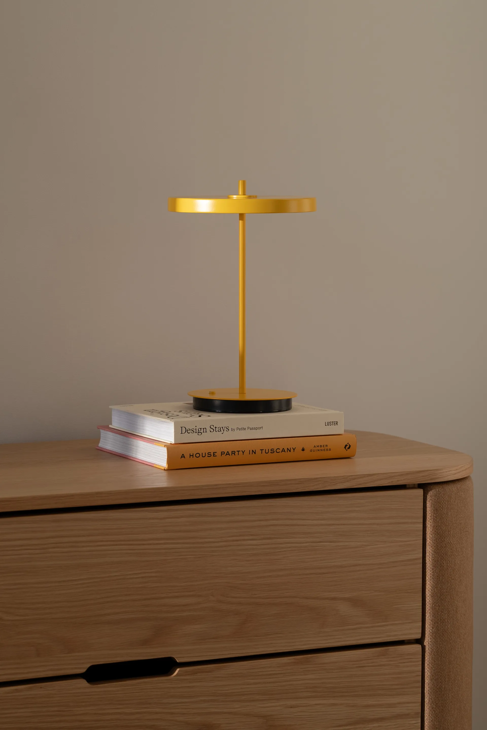 Przenośna lampa stołowa Asteria Move, Monochrome-sunflower Umage