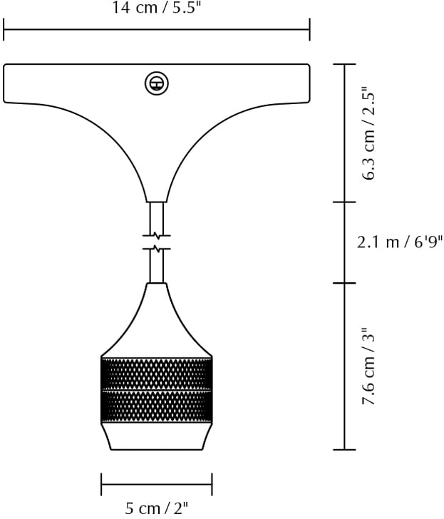 Przewód do lamp Cord Set Pro , Black Umage