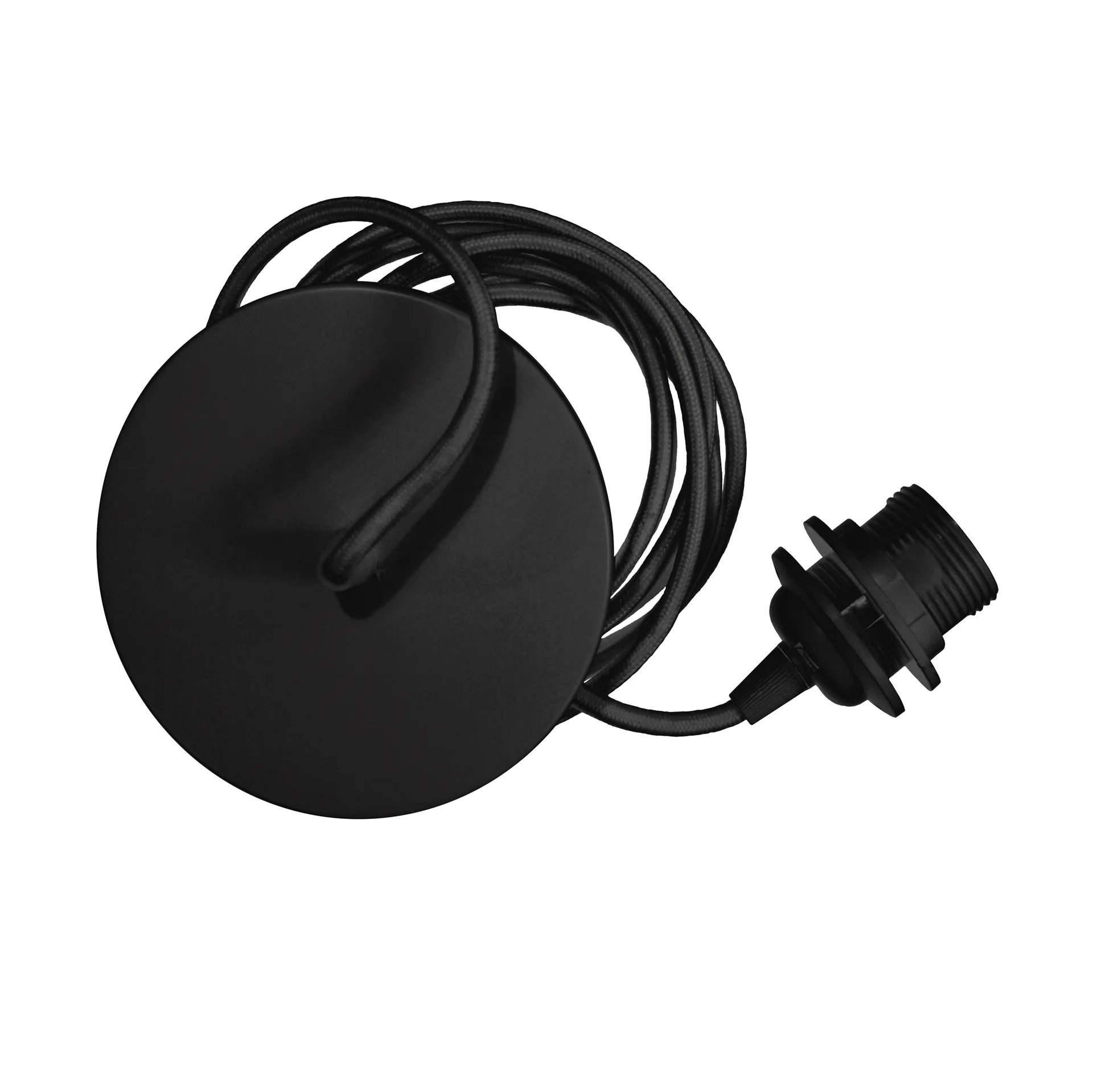 Przewód do lampy Rosette, Czarny Umage