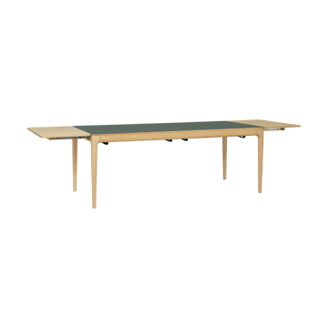 Stół do jadalni Heart'n'Soul 90x200 cm - Oak-moss green - Umage