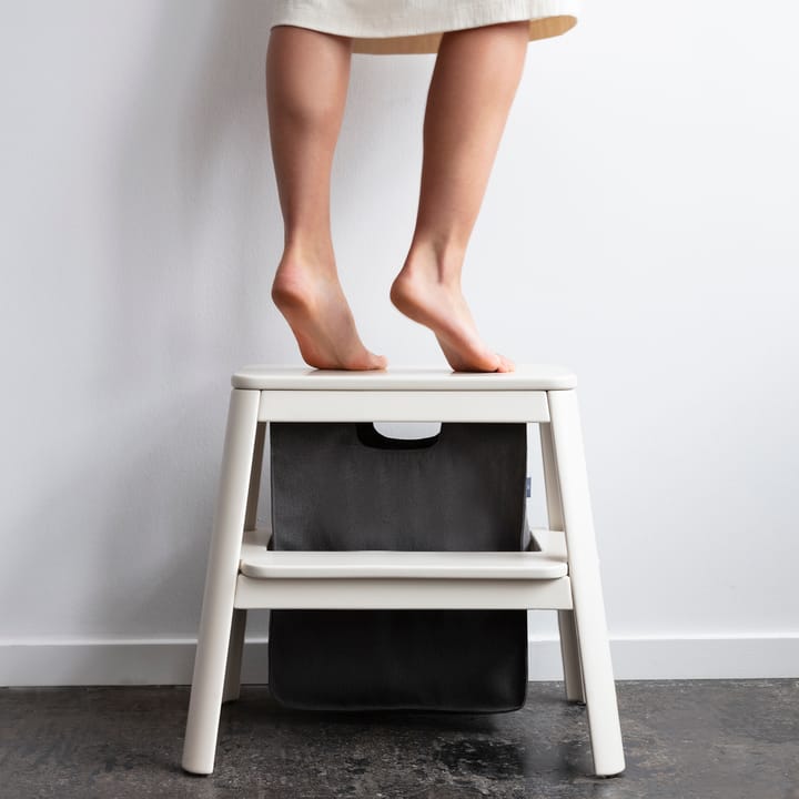 Stołek Step it up, Pearl white Umage