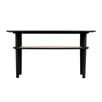 Stolik kawowy Together Sleek Rectangle 60x100 cm - Black oak - Umage