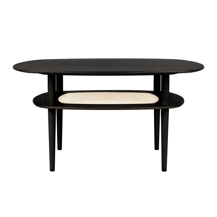 Stolik kawowy Together Smooth Square 100x100 cm, Black oak Umage