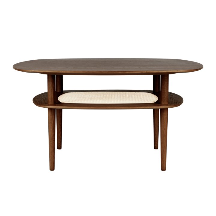 Stolik kawowy Together Smooth Square 100x100 cm, Dark oak Umage