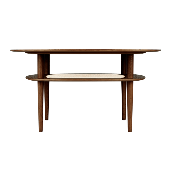 Stolik kawowy Together Smooth Square 100x100 cm, Dark oak Umage