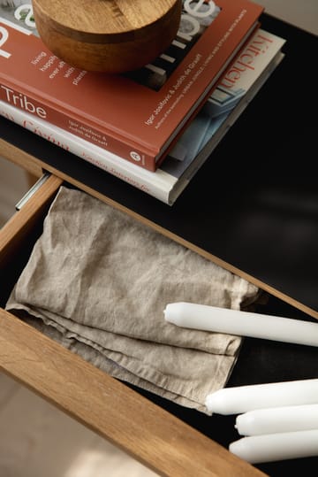 Stolik konsoli Heart'n'Soul 120 cm - Oak-obsidian black - Umage