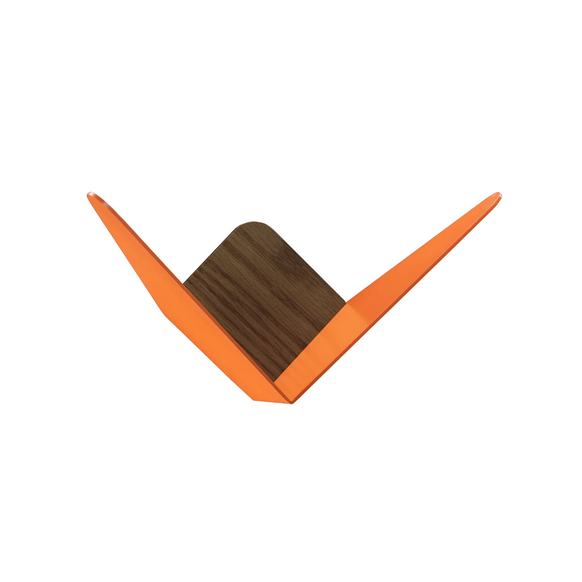 Wieszak ścienny Butterflies mini, Nuance orange Umage