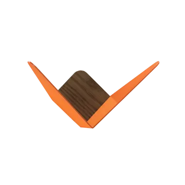 Wieszak ścienny Butterflies mini - Nuance orange - Umage