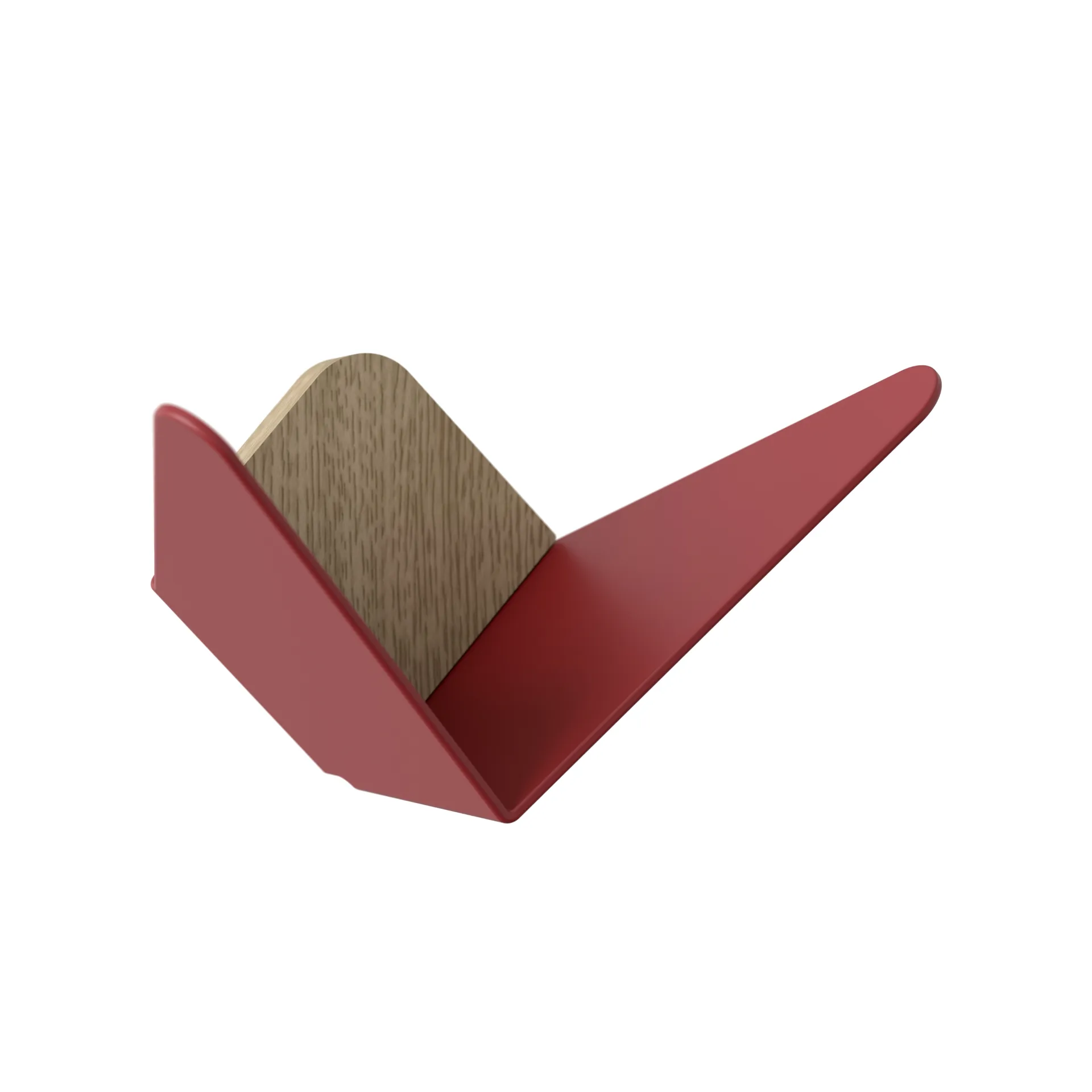 Wieszak ścienny Butterflies mini, Ruby red Umage