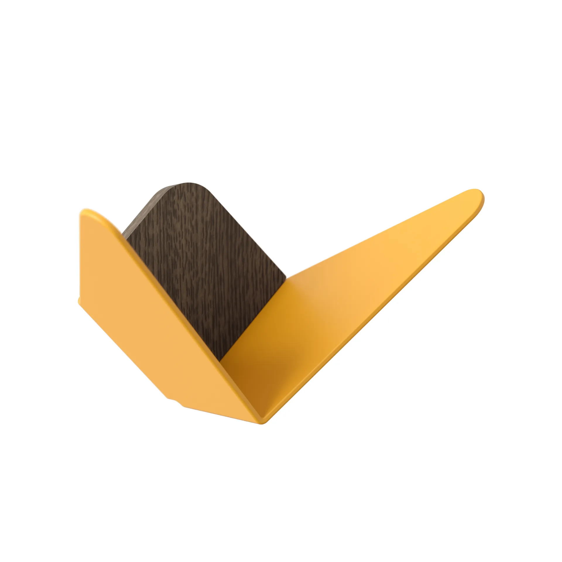 Wieszak ścienny Butterflies mini, Saffron yellow Umage