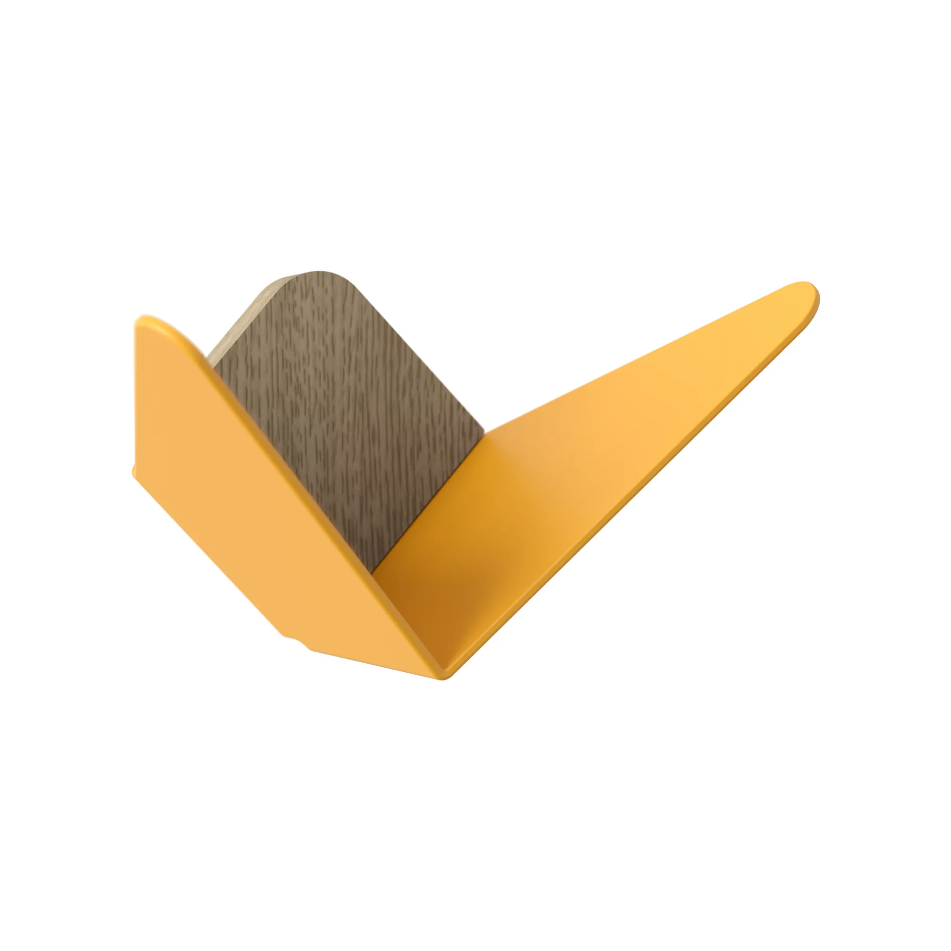 Wieszak ścienny Butterflies mini, Saffron yellow Umage