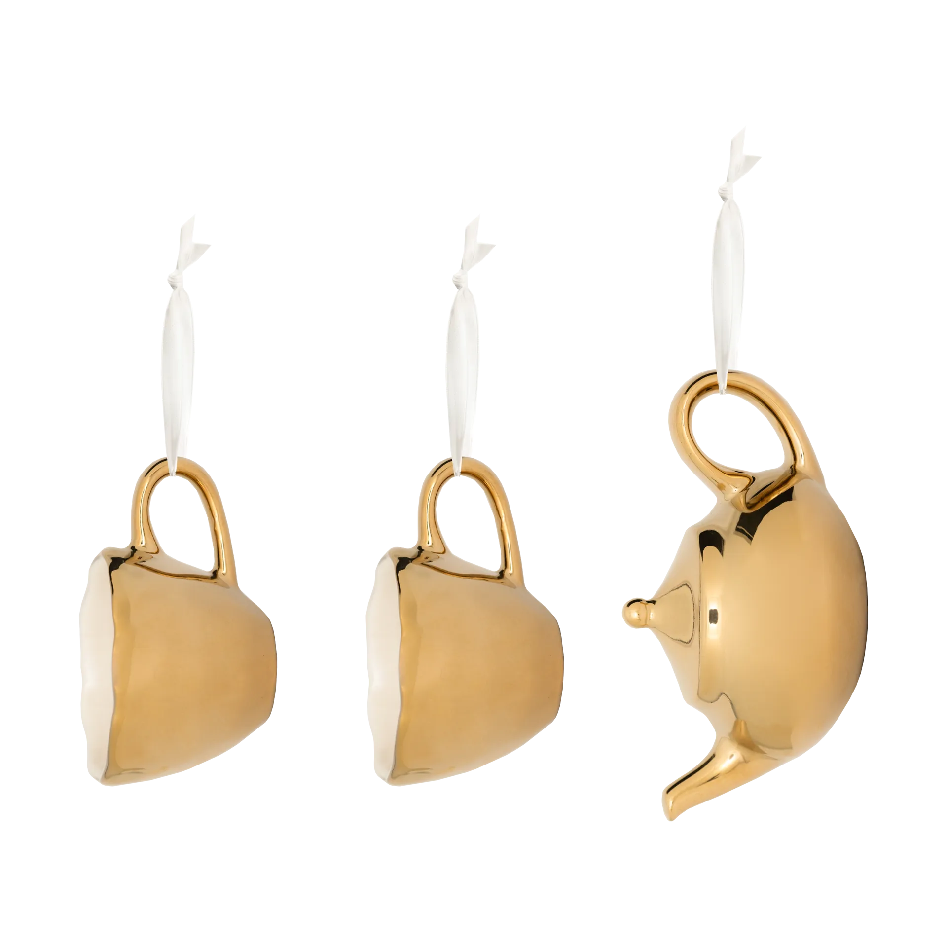 Dekoracja choinkowa Good Morning, 3 szt, Gold URBAN NATURE CULTURE