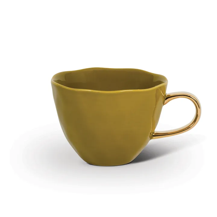 Good Morning Cappuccino kubek 300 ml - Amber green (busztynowa zieleń) - URBAN NATURE CULTURE