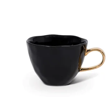 Good Morning Cappuccino kubek 300 ml - Black (czarny) - URBAN NATURE CULTURE